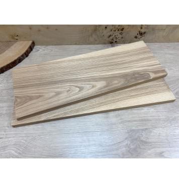 Ясень Оливковый заготовка на топ Смешанный АА 17х180х500 мм - 2 шт. (книжкой)-3