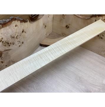 Клён Белый Явор, Волнистый заготовка накладки для электрогитары Радиал АА Волна ААА 9х63х570 мм-2