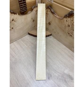 Клён Белый Явор, Волнистый заготовка накладки для электрогитары Радиал АА Волна ААА 9х63х570 мм-4