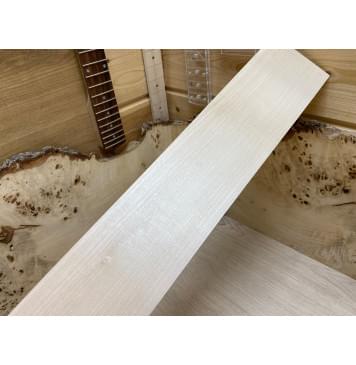 Клён заготовка накладки для бас-гитары Радиал АА 9х106х685 мм-1