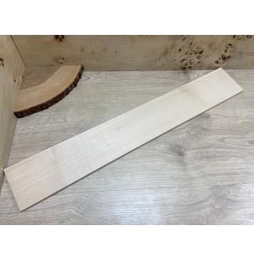 Клён заготовка накладки для бас-гитары Радиал АА 9х106х685 мм-3