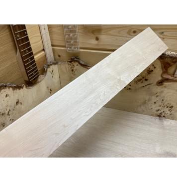 Клён заготовка накладки для бас-гитары Смешанный АА 9х96х750 мм-0