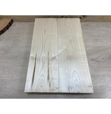 Клён Белый заготовка корпуса для Тревел гитары Смешанный А 49х132х405 мм - 2 шт.-0