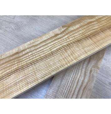 Ясень Оливковый Волнистый заготовка на топ для Тревел гитары Смешанный ААА Волна АА 8,5х142х445 мм - 2 шт. (книжкой)-0