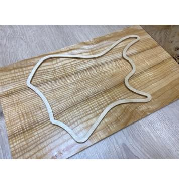 Ясень Оливковый Волнистый заготовка на топ для Тревел гитары Смешанный ААА  Волна ААА 8,5х142х475 мм - 2 шт. (книжкой)-3