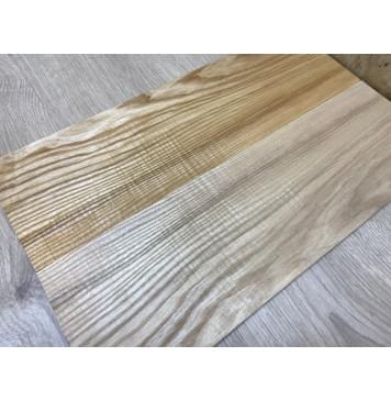 Ясень Оливковый Волнистый заготовка на топ для Тревел гитары Смешанный ААА Волна А 8,5х142х460 мм - 2 шт. (книжкой)-4