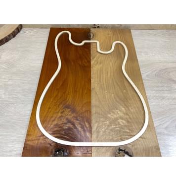 Клён Белый (Печёный) заготовка на топ для Смешанный ААА 9х182х500 мм - 2 шт.(книжкой)-2