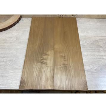 Клён Белый (Печёный) заготовка на топ Смешанный ААА 9х187х560 мм - 2 шт.(книжкой)-1