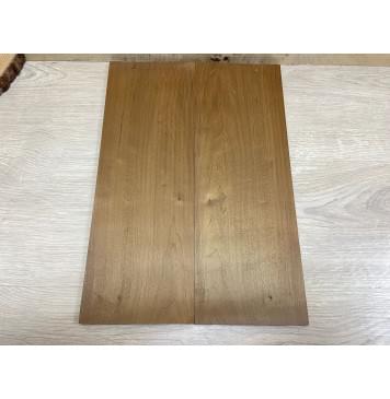 Клён Белый (Печёный) заготовка на топ для Тревел гитары Смешанный А 9х145х410 мм - 2 шт.(книжкой)-0