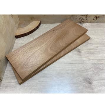 Махагон Кая заготовка на топ Смешанный АА 20х178х510 мм - 2 шт. (книжкой)-4