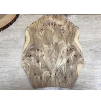 Карагач Кап заготовка на топ для Тревел гитары Смешанный ААА 9х170х410 мм - 2 шт. (книжкой) Карагач Кап заготовка на топ для Тревел гитары Смешанный ААА 9х170х410 мм - 2 шт. (книжкой)-0