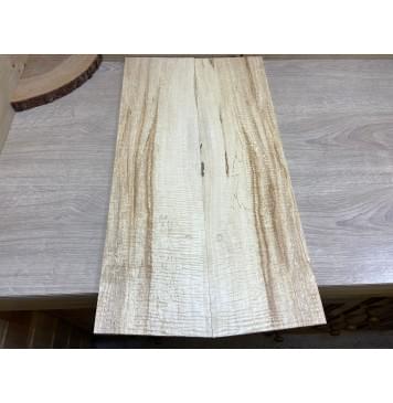 Клён Американский Spalted Волнистый Смешанный ААА Волна ААА 10х170х620 мм - 2 шт. (книжкой) Уценка-гнилостные поражения древесины,под стабилизацию или работу с порозаполнителями-0