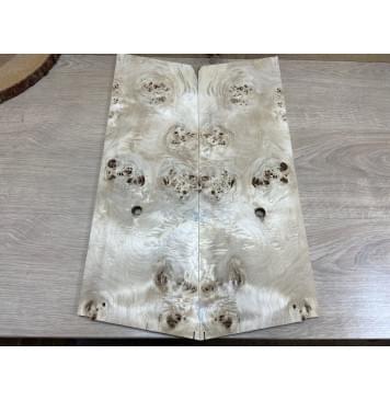 Тополь Кап заготовка на топ Смешанный ААА 10х177х530 мм - 2 шт. (книжкой) Тополь Кап заготовка на топ Смешанный ААА 10х177х530 мм - 2 шт. (книжкой)-0