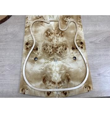 Тополь Кап заготовка на топ Смешанный ААА 10х177х530 мм - 2 шт. (книжкой) Тополь Кап заготовка на топ Смешанный ААА 10х177х530 мм - 2 шт. (книжкой)-2