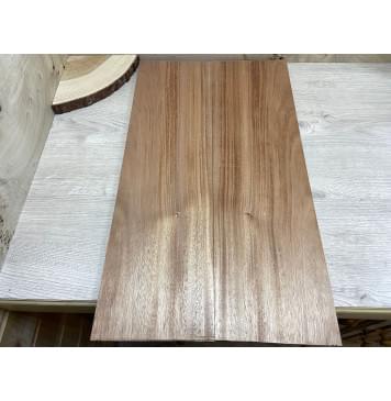 Махагон Кая заготовка на топ Смешанный А 13х177х610 мм - 2 шт. (книжкой)-1