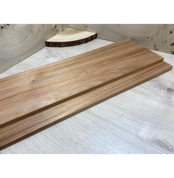 Махагон Кая заготовка на топ Смешанный А 13х177х610 мм - 2 шт. (книжкой)-2