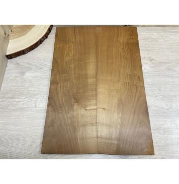 Клён Белый (Печёный) заготовка на топ Смешанный АА 9,5х179х510 мм - 2 шт.(книжкой)-0