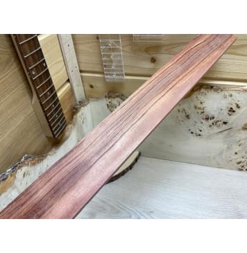 Бубинго заготовка накладки для электрогитары Смешанный ААА 9х70-65х550 мм-2