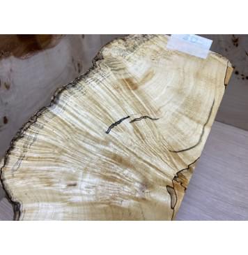 Клён Американский Каповый заготовка накладки на головку грифа Смешанный ААА 5х130-150х240 мм-0