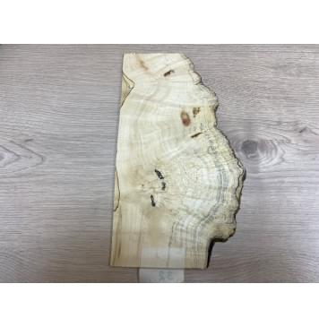 Клён Американский Каповый заготовка накладки на головку грифа Смешанный АА 2х130-150х280 мм-3