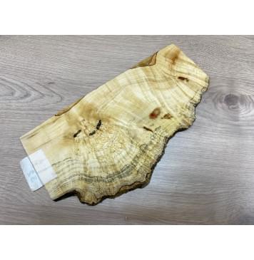 Клён Американский Каповый заготовка накладки на головку грифа Смешанный АА 2х130-150х280 мм-0