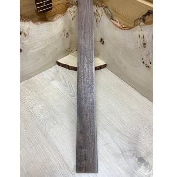 Орех Американский заготовка накладки для электрогитары Смешанный ААА 9,5х62-56х600 мм-0