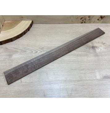 Орех Американский заготовка накладки для электрогитары Смешанный ААА 9,5х62-56х600 мм-2