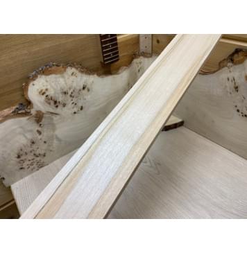 Клён Чёрный заготовка накладки для электрогитары  Смешанный ААА 8х75х540 мм-3