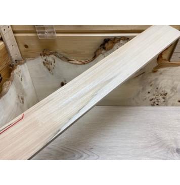 Клён Чёрный заготовка накладки для электрогитары  Смешанный АА 8,5х75х540 мм-3