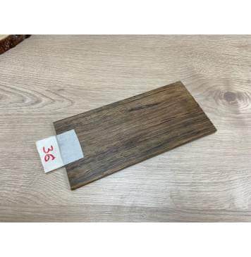 Овенгкол заготовка накладки на головку грифа Смешанный ААА 4х107х215 мм-1