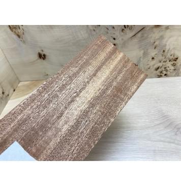 Махагон Кая заготовка накладки на головку грифа Радиал АА 3х106х215 мм-2