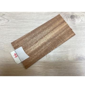 Махагон Кая заготовка накладки на головку грифа Радиал АА 3х106х215 мм-1