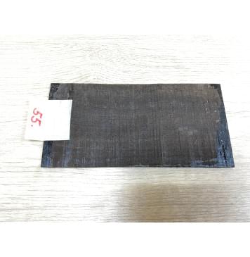 Эбен Чёрный заготовка накладки на головку грифа Смешанный АА 2х97х190 мм-1