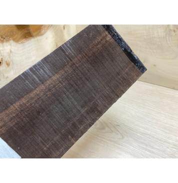 Эбен Чёрный заготовка накладки на головку грифа Смешанный АА 2х95х200 мм-1