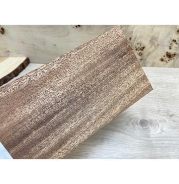 Махагон Кая заготовка накладки на головку грифа Радиал АА 3х107х215 мм-0