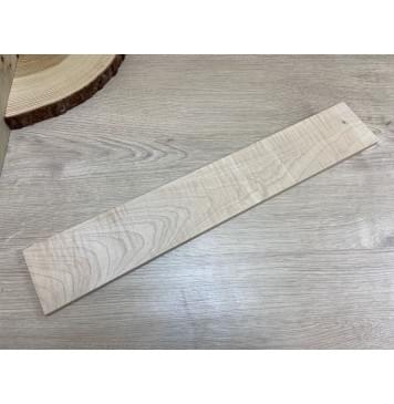 Клён Белый Явор, Волнистый заготовка накладки для электрогитары Смешанный АА Волна АА 10х84х520 мм-2