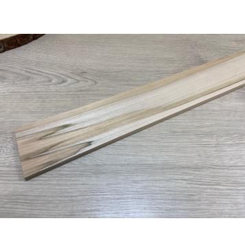 Клён Чёрный заготовка накладки для электрогитары Смешанный ААА 8х74х540 мм-1