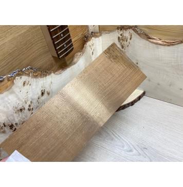 Клён Печёный 180 гр заготовка накладки на головку грифа Радиал АА 8х100х260 мм-0