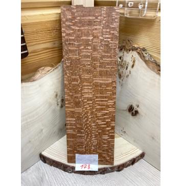 Лайсвуд заготовка накладки на головку грифа Тангент ААА 7х100х300 мм-2