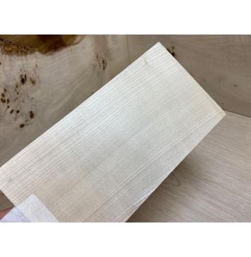 Клён Белый заготовка накладки на головку грифа Радиал АА 4х117х220 мм-0