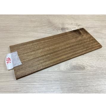 Овенгкол заготовка накладки на головку грифа Радиал ААА 6х108х270 мм-1