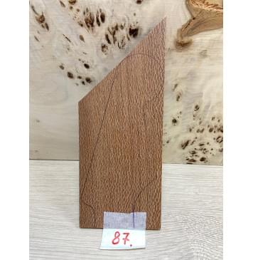 Лайсвуд заготовка накладки на головку грифа Смешанный ААА 5х90х140-230 мм-2