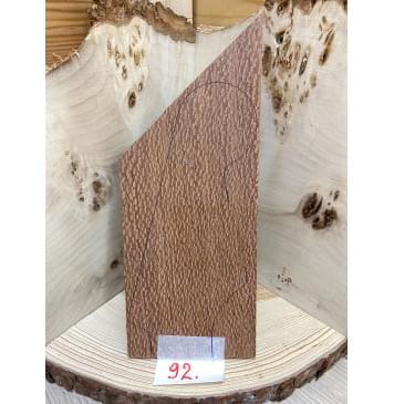 Лайсвуд заготовка накладки на головку грифа Смешанный ААА 5х90х140-225 мм-0