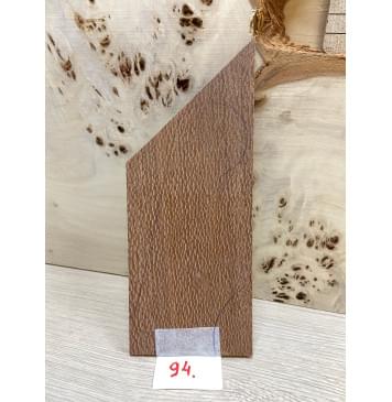 Лайсвуд заготовка накладки на головку грифа Смешанный АА 5х90х140-225 мм-1