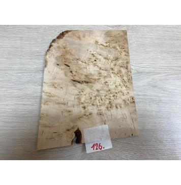 Ольха Кап заготовка накладки на головку грифа Смешанный ААА 5х184х230 мм-2