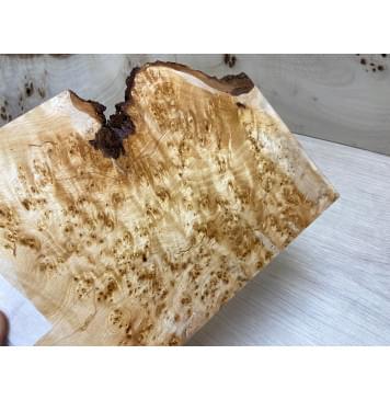 Ольха Кап заготовка накладки на головку грифа Смешанный ААА 5х160-185х220 мм-3