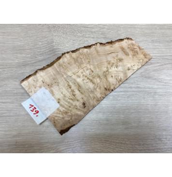 Ольха Кап заготовка накладки на головку грифа Смешанный ААА 3х60-115х220 мм-1