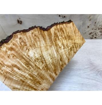 Ольха Кап заготовка накладки на головку грифа Смешанный ААА 5х160-185х230 мм-0