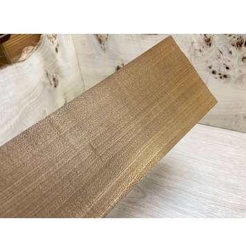 Клён Печёный 180 гр заготовка накладки на головку грифа Радиал АА 6х95х240 мм-1