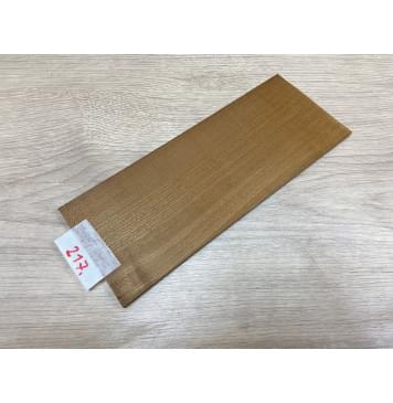 Клён Печёный 180 гр заготовка накладки на головку грифа Радиал АА 6х95х240 мм-0